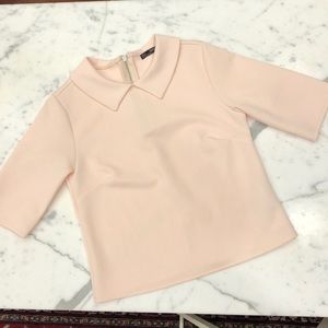 Pale pink Zara top